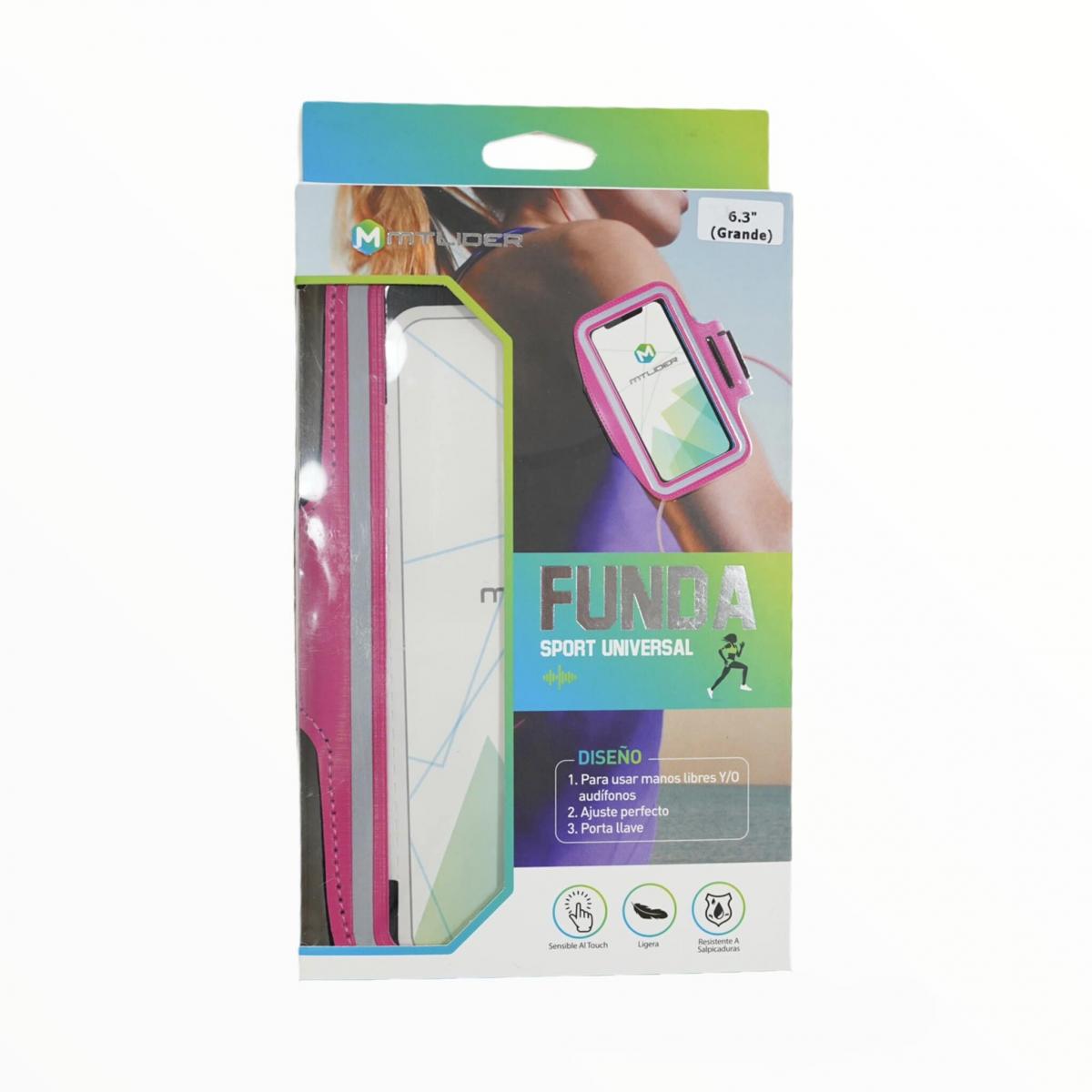 Funda Para Celular Sport Universal Rosa