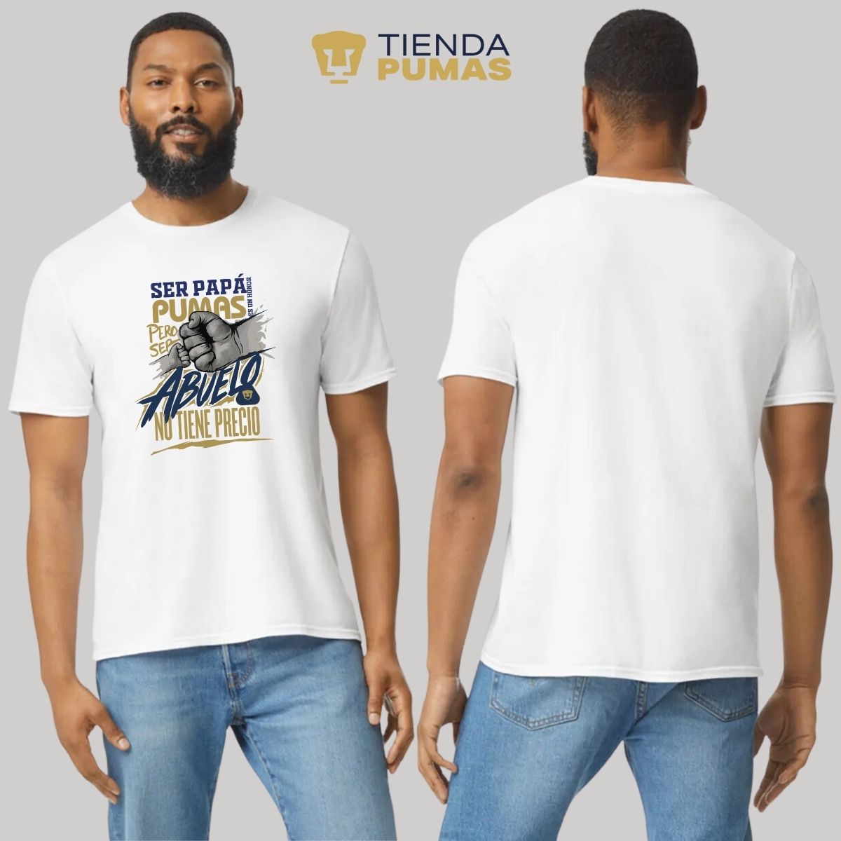 Playera Pumas UNAM Ser abuelo