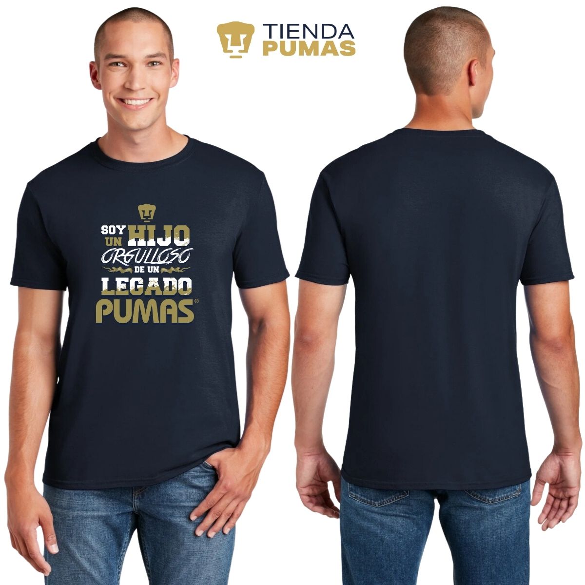 Playera Deportiva Hombre Pumas UNAM Hijo Orgulloso Legado