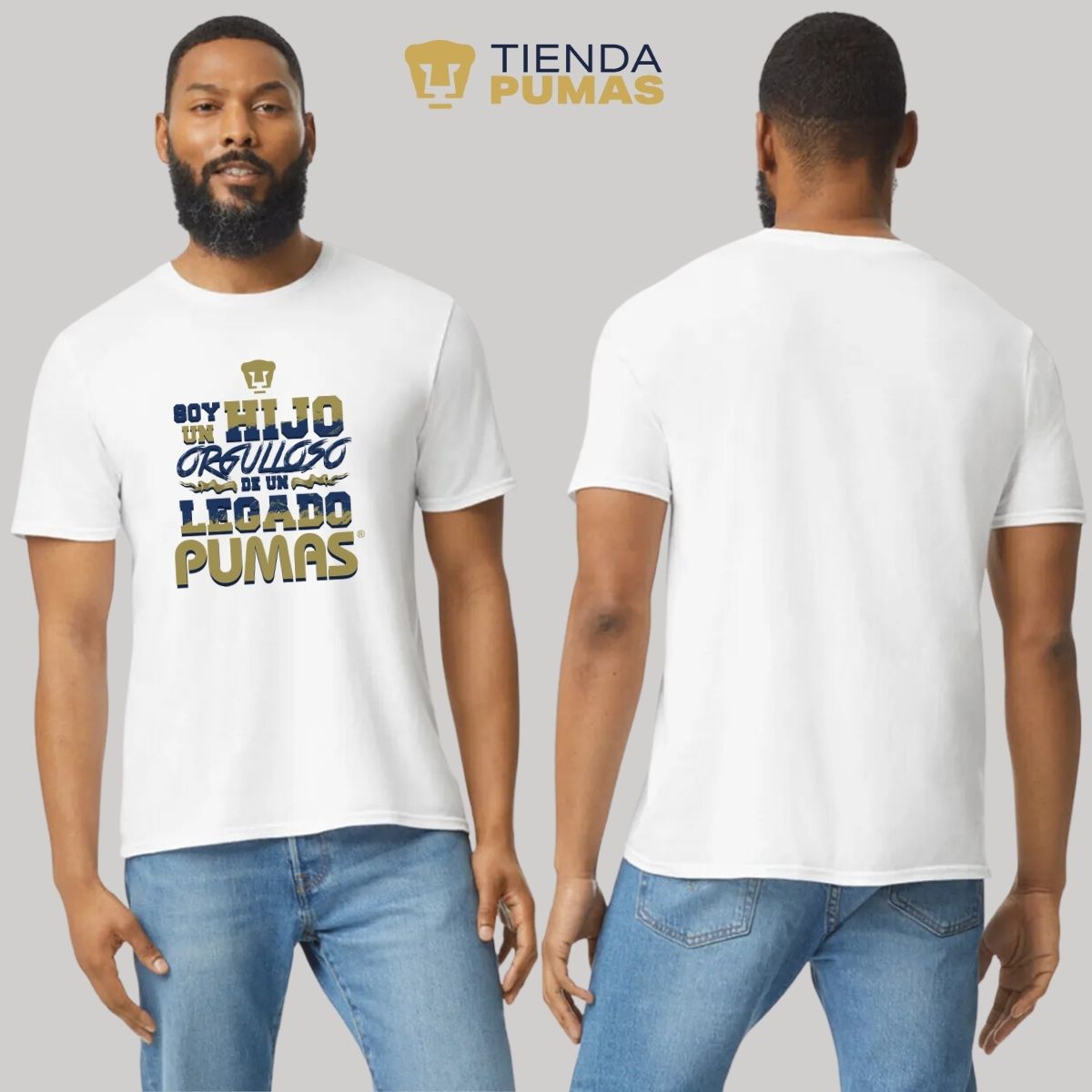 Playera Deportiva Hombre Pumas UNAM Hijo Orgulloso Legado