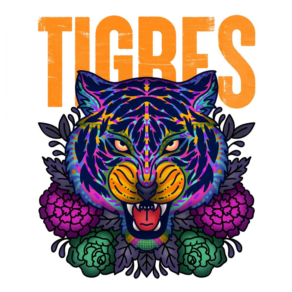 Playera Tigres UANL Mujer Día De Muertos