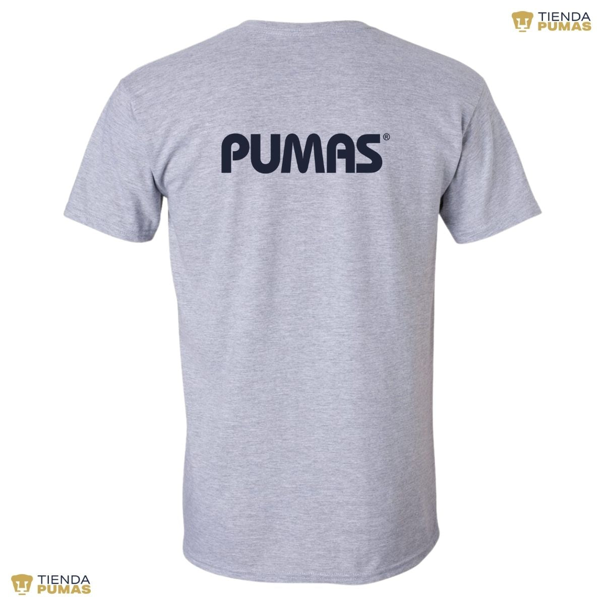 Playera Hombre Pumas Logo Azul