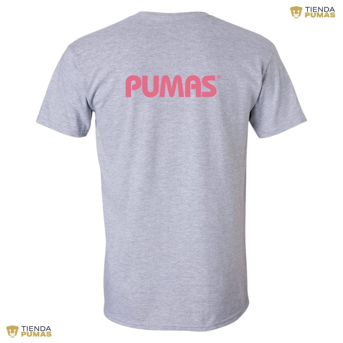 Playera Hombre Pumas UNAM Logo Rosa