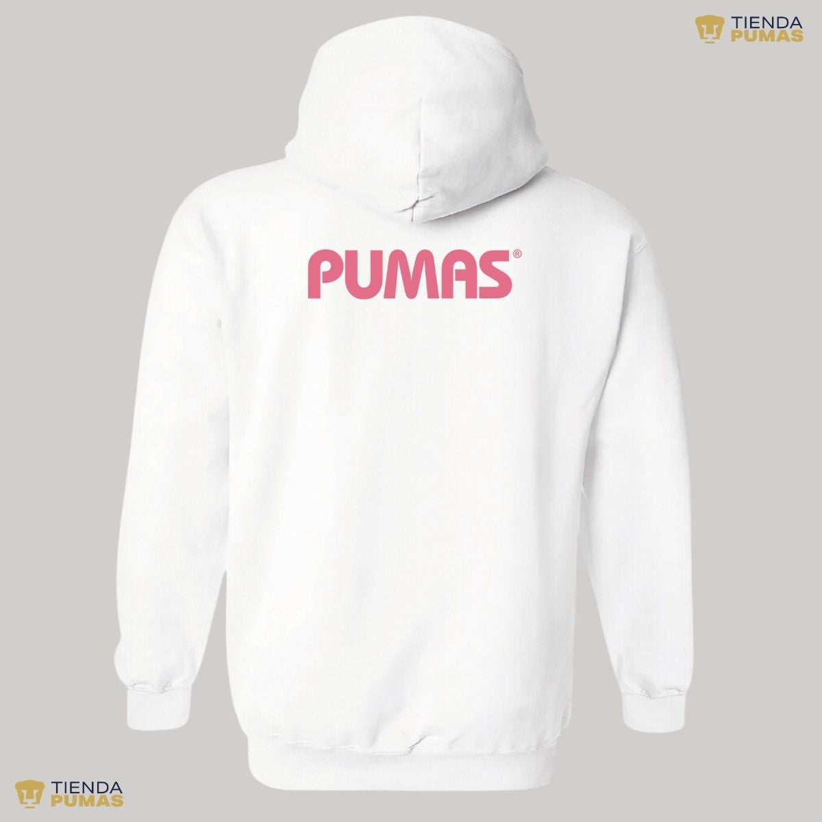 Sudadera para Hombre Hoodie Pumas UNAM Logo Rosa