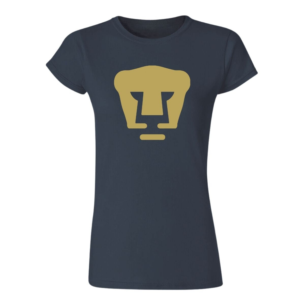 Playera Pumas UNAM Mujer Logo Dorado