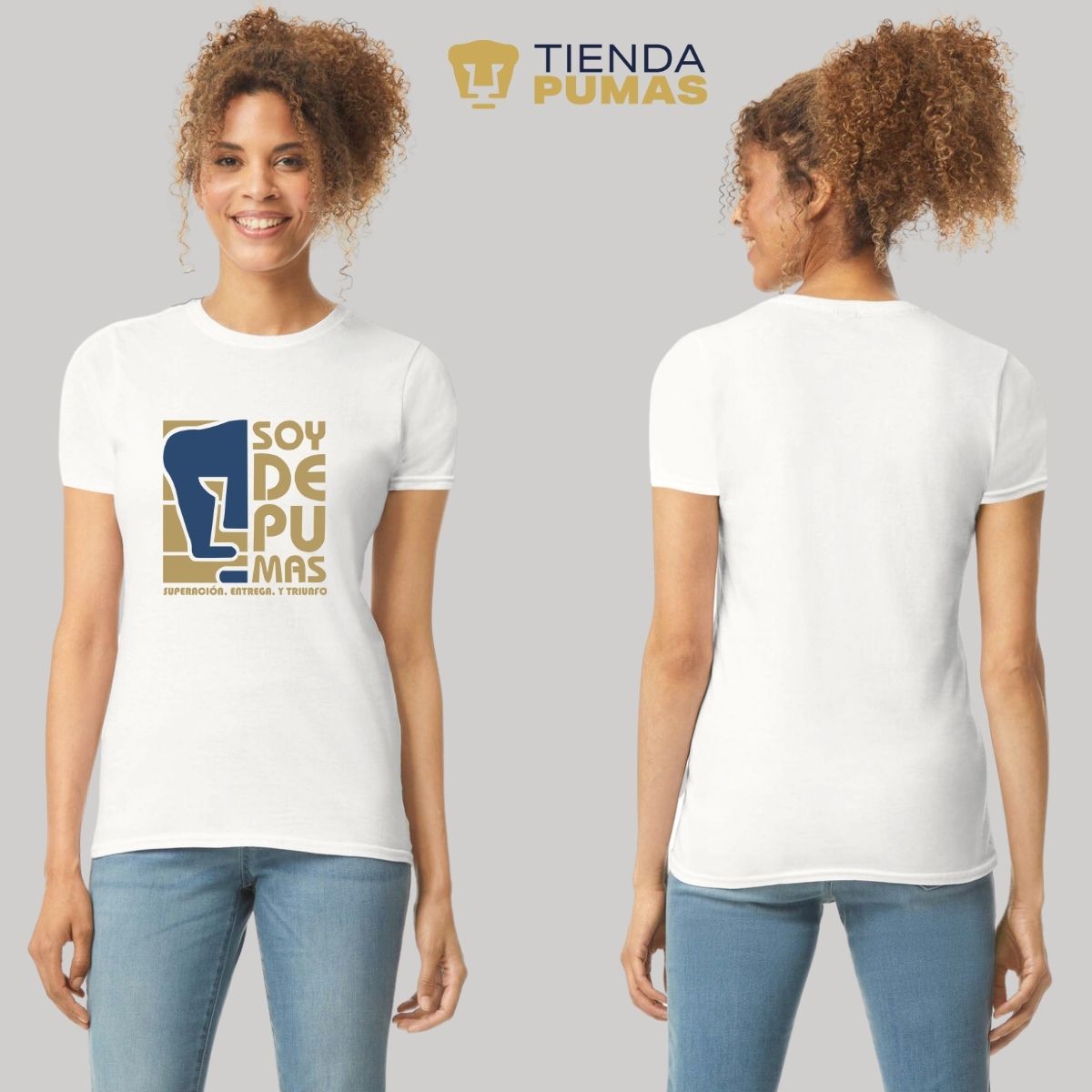 Playera Mujer Pumas UNAM Soy de Pumas