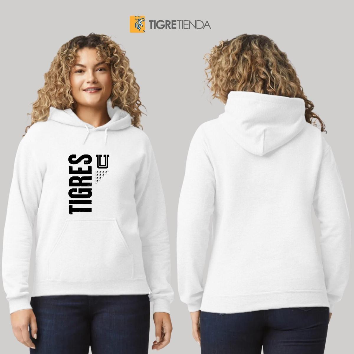 Sudadera Mujer Hoodie  Tigres UANL U Tigres