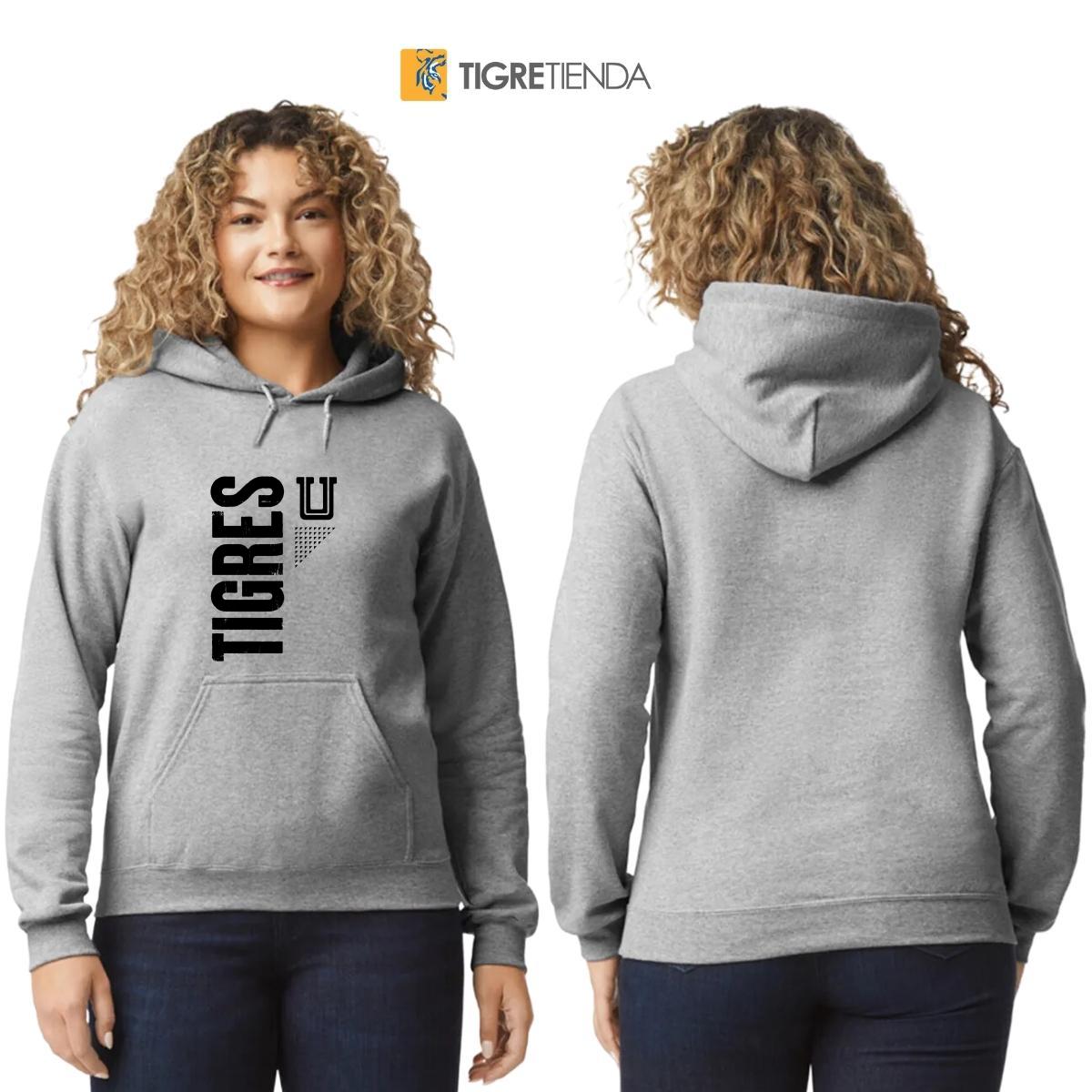 Sudadera Mujer Hoodie  Tigres UANL U Tigres