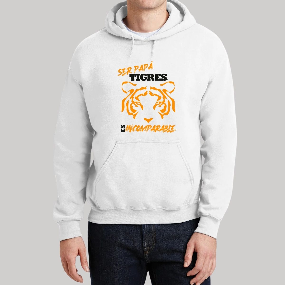 Sudadera Hombre Hoodies  Tigres UANL Papá incomparable