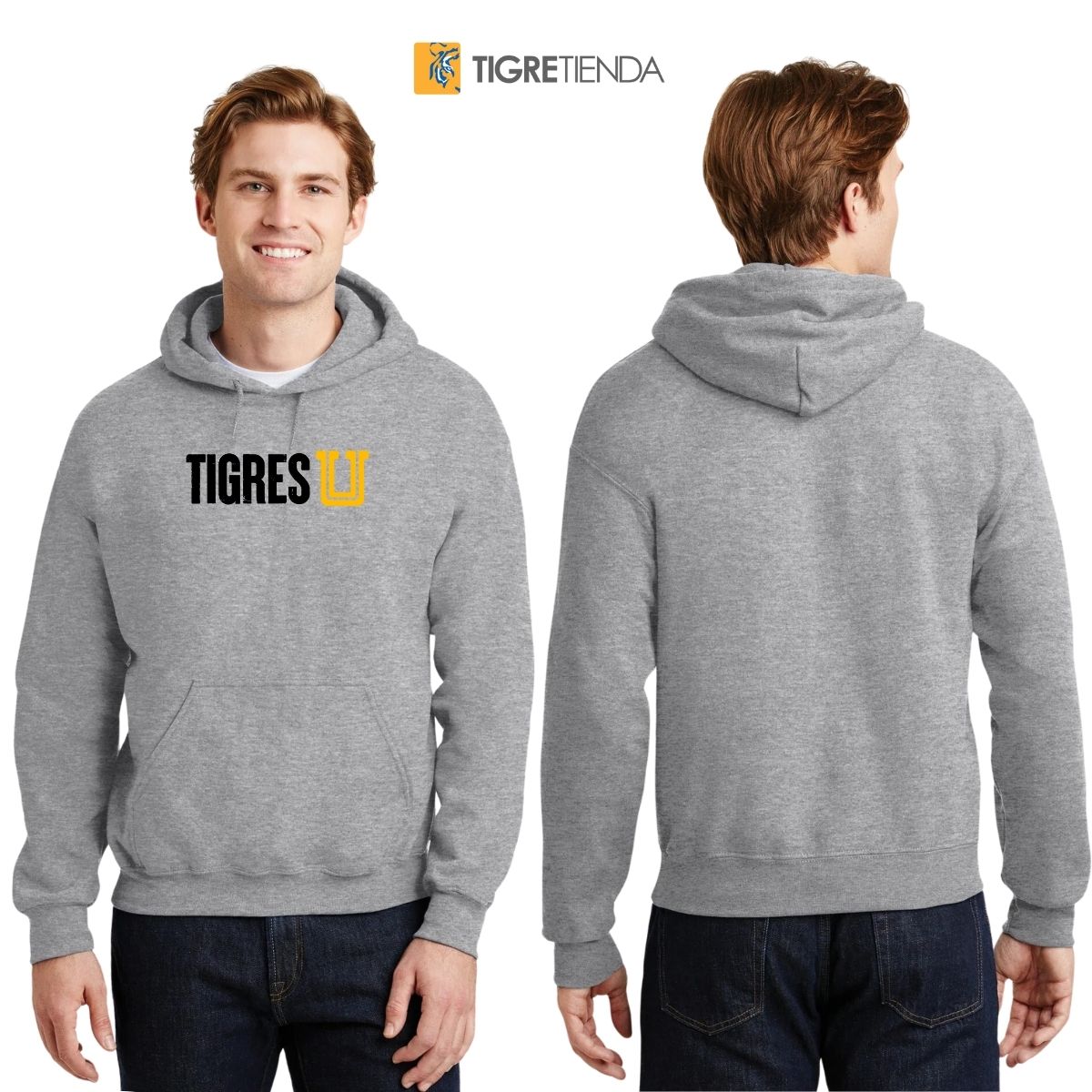 Sudadera Hombre Hoodies  Tigres UANL U