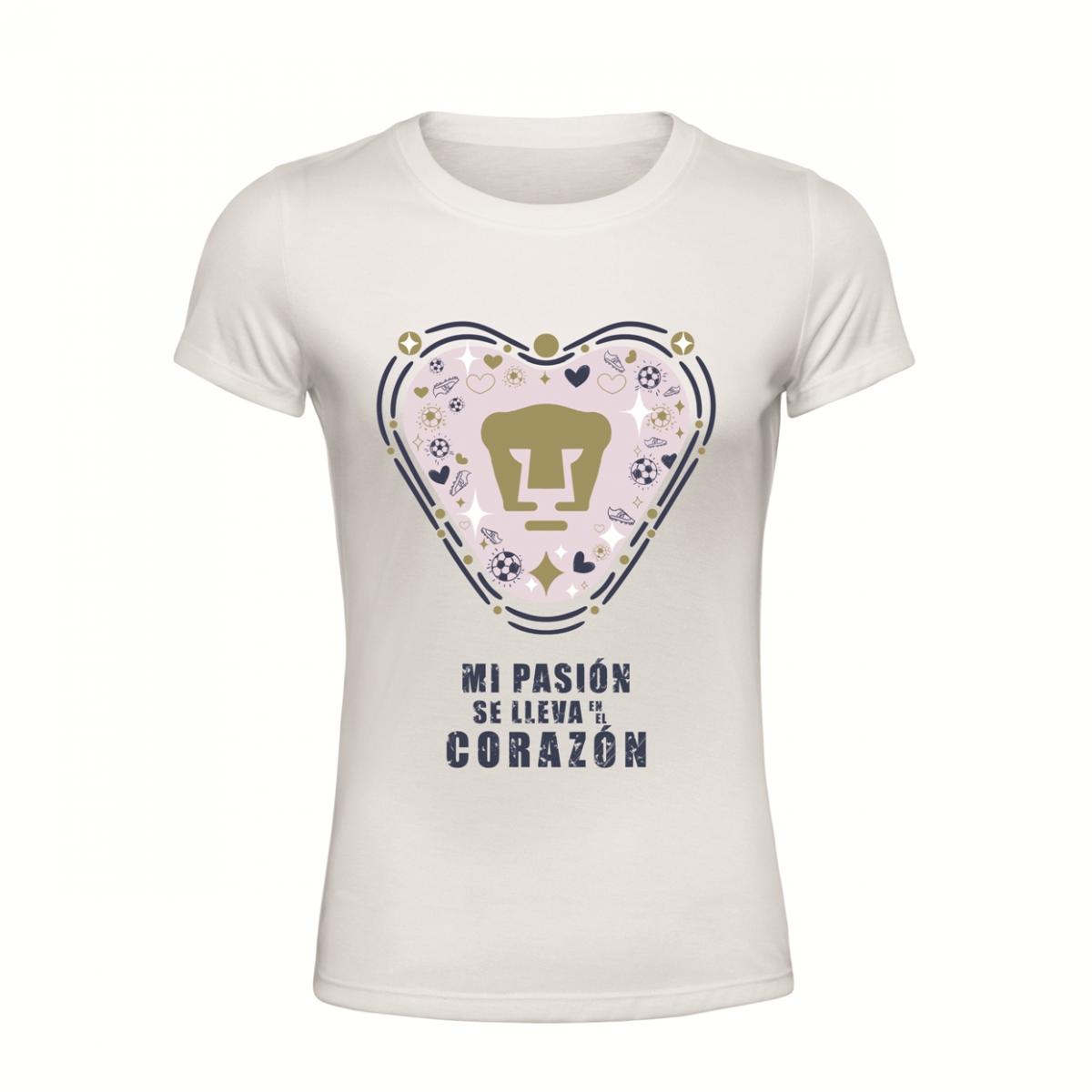 Playera Mujer Pumas Mi Pasión