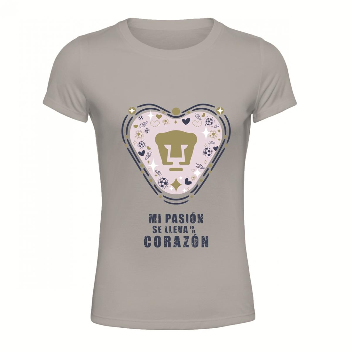 Playera Mujer Pumas Mi Pasión