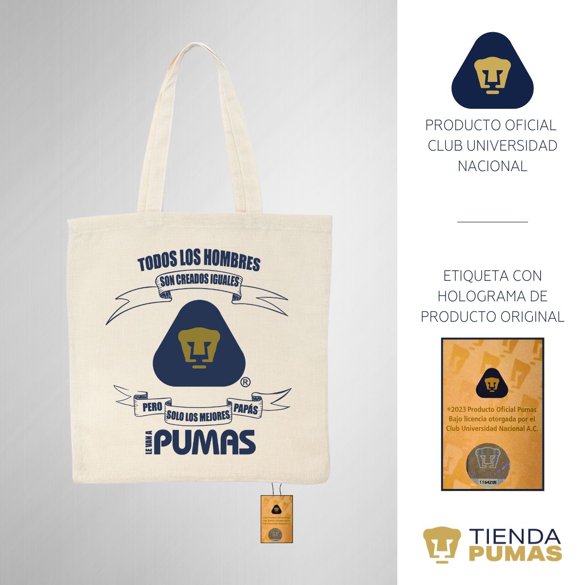 Bolsa Tote Pumas El mejor Papá
