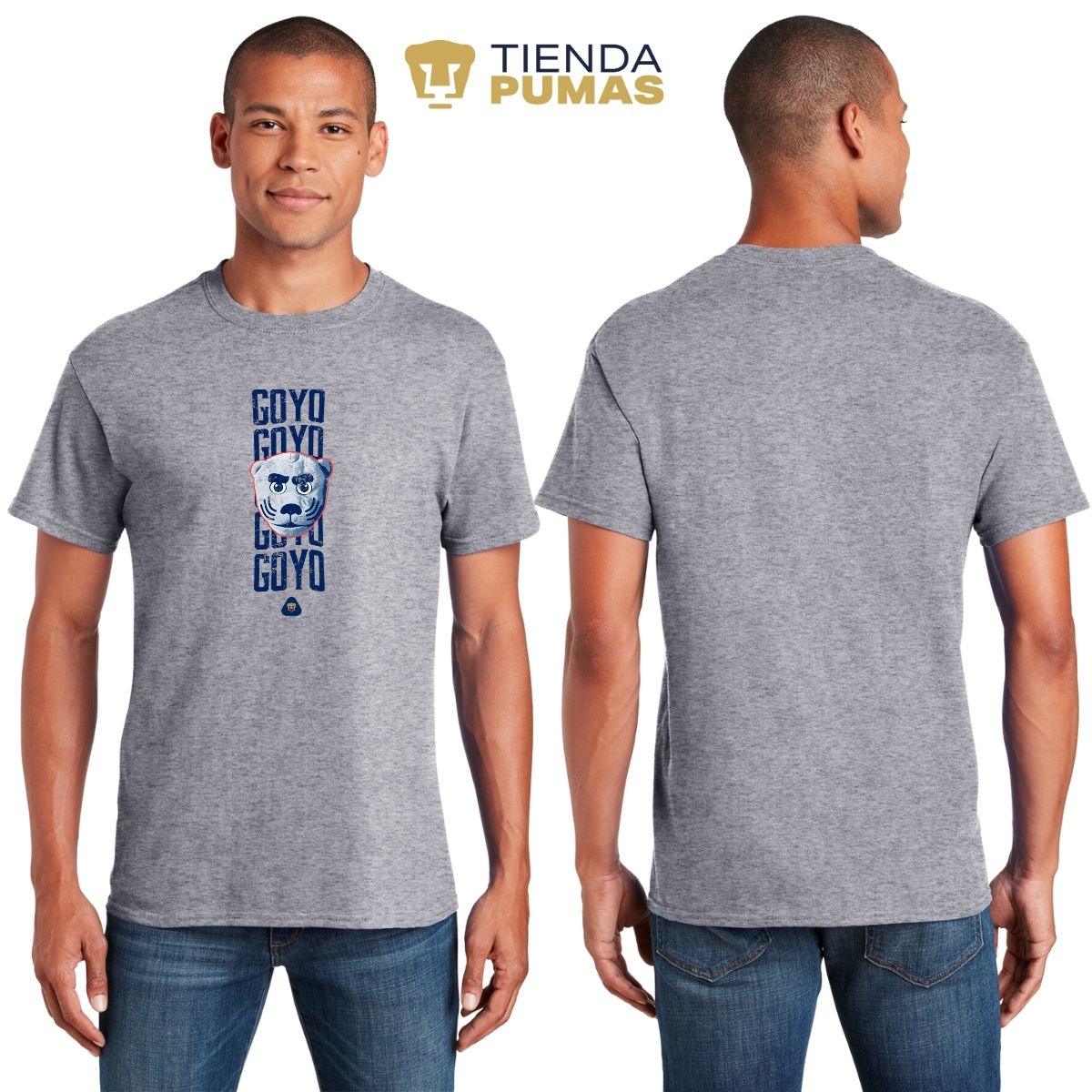 Playera Deportiva Hombre Pumas UNAM Goyo Goyo