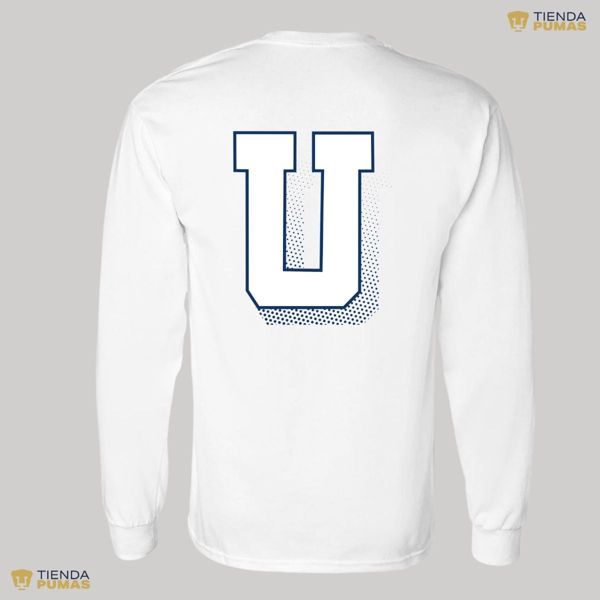 Playera Hombre Pumas UNAM Goyo Universidad Manga Larga