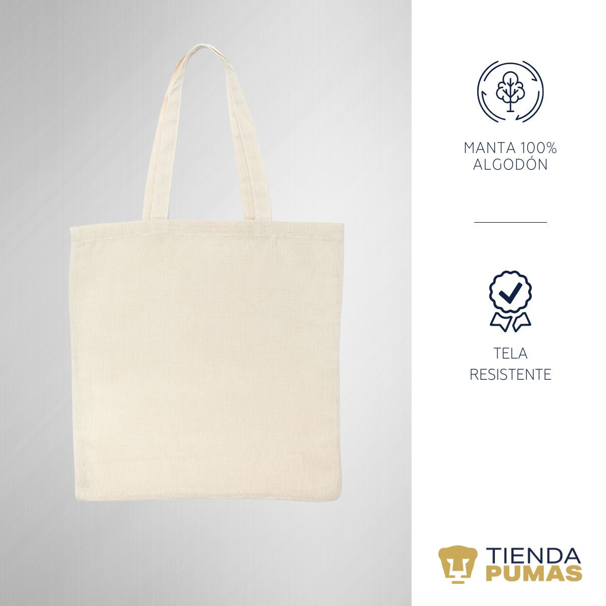 Bolsa Tote Pumas UNAM Goyo Universidad