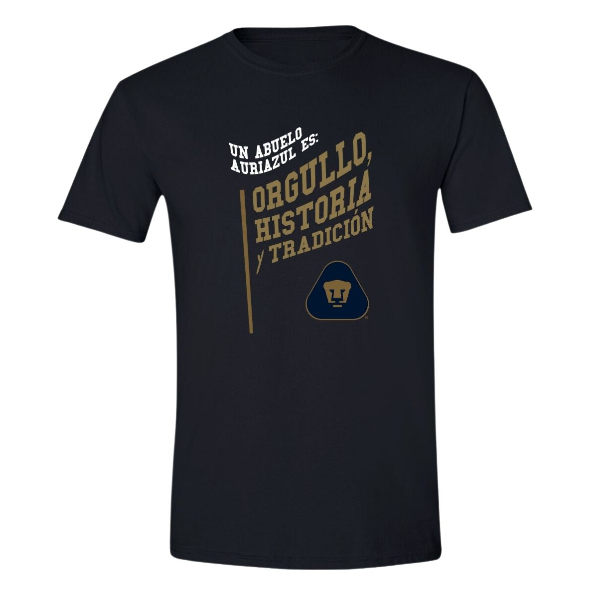 Playera Deportiva Hombre Pumas UNAM Abuelo Auriazul