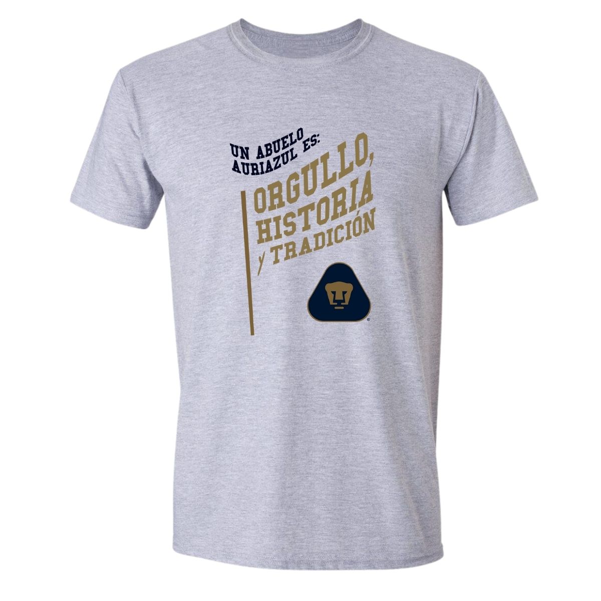 Playera Deportiva Hombre Pumas UNAM Abuelo Auriazul