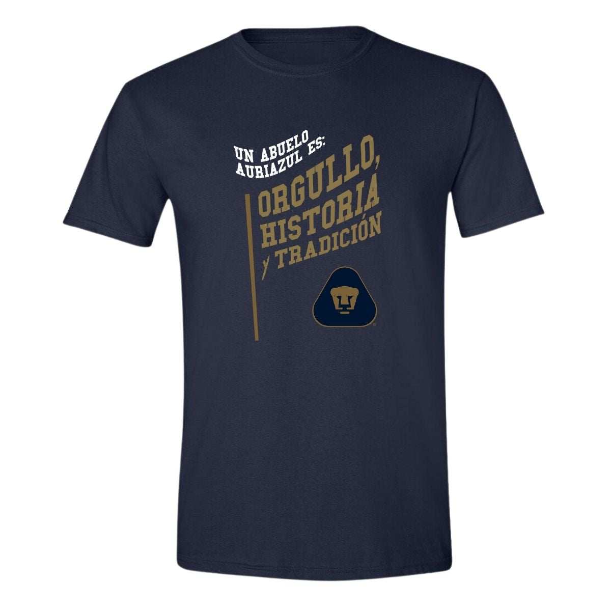 Playera Hombre Pumas UNAM Abuelo Auriazul