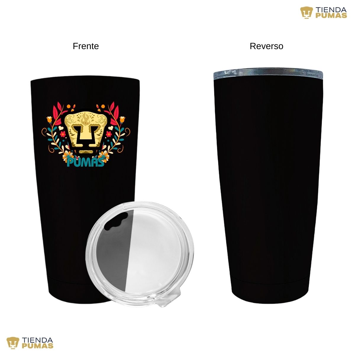 Termo 20 Oz Pumas UNAM Día de Muertos