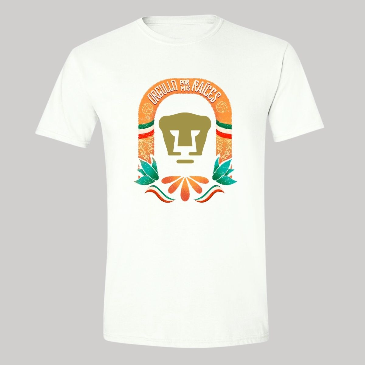 Playera Deportiva Hombre Pumas UNAM Orgullo por mis raíces