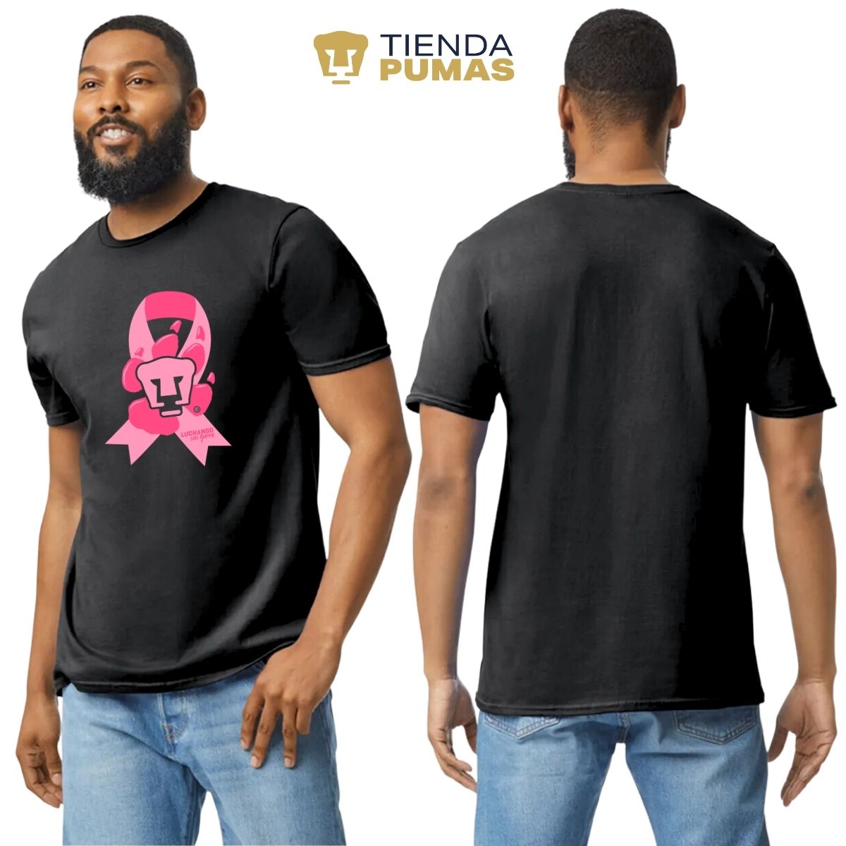 Playera Deportiva Hombre Pumas UNAM Luchando con garra