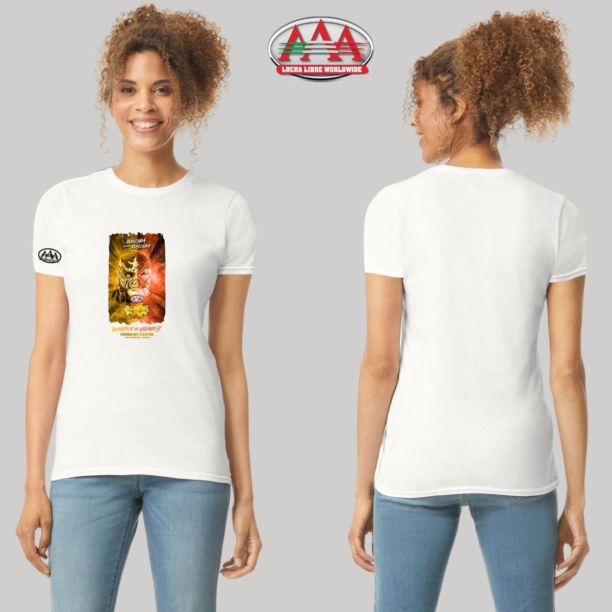 Jersey Playera Lucha Libre AAA Mujer Pentagón Jr Villano IV