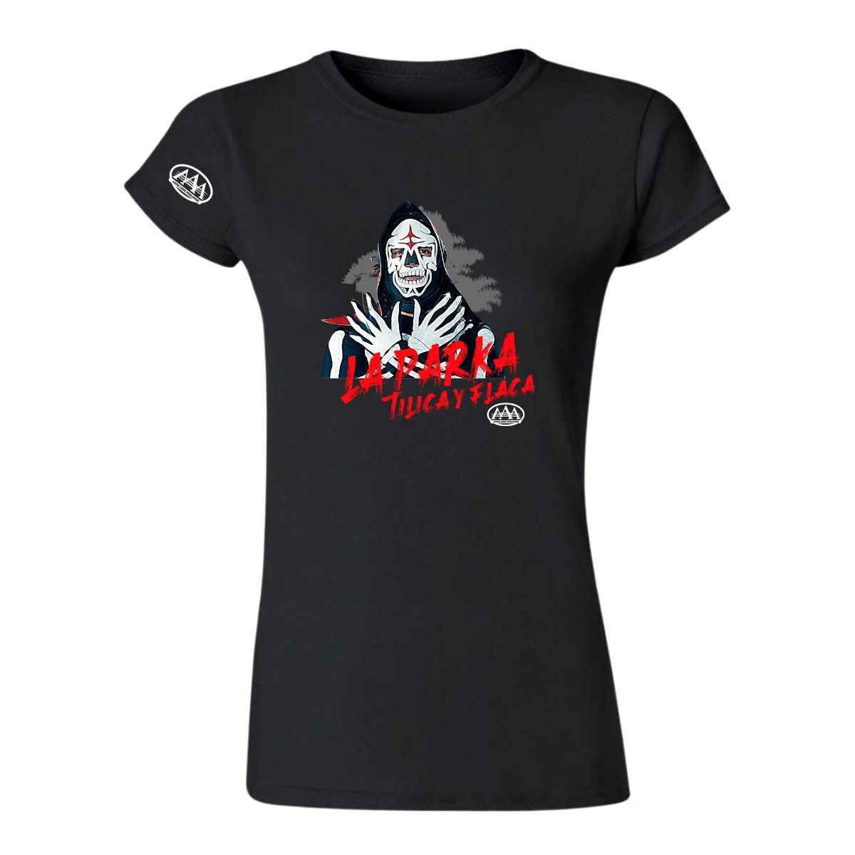 Jersey Playera Lucha Libre AAA Mujer Parka Tilica y Flaca