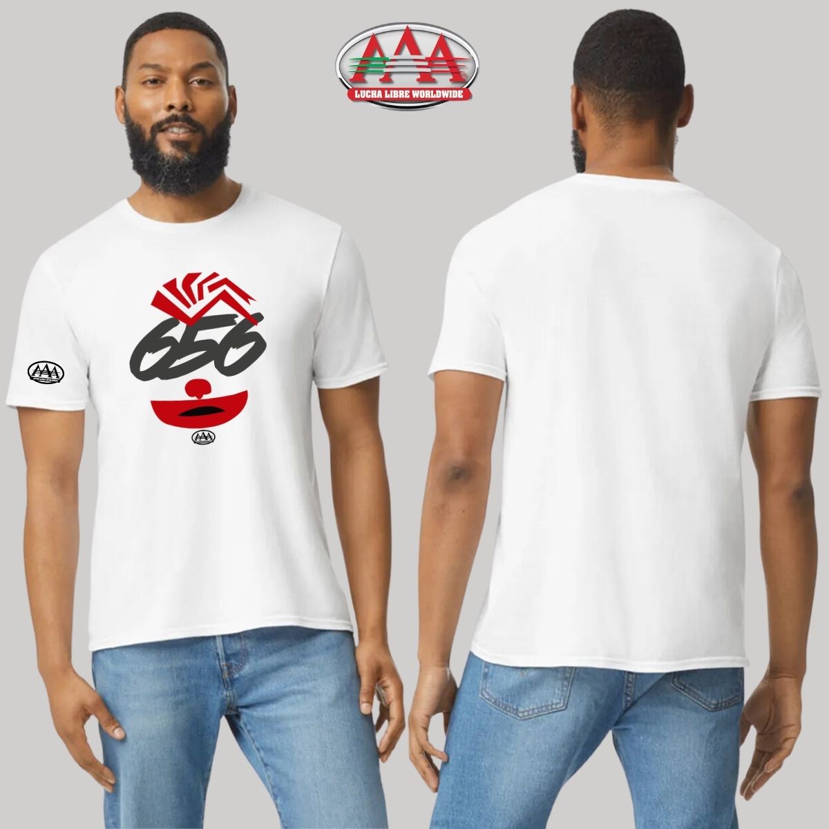 Playera Deportiva Hombre Lucha Libre AAA 656 Pagano