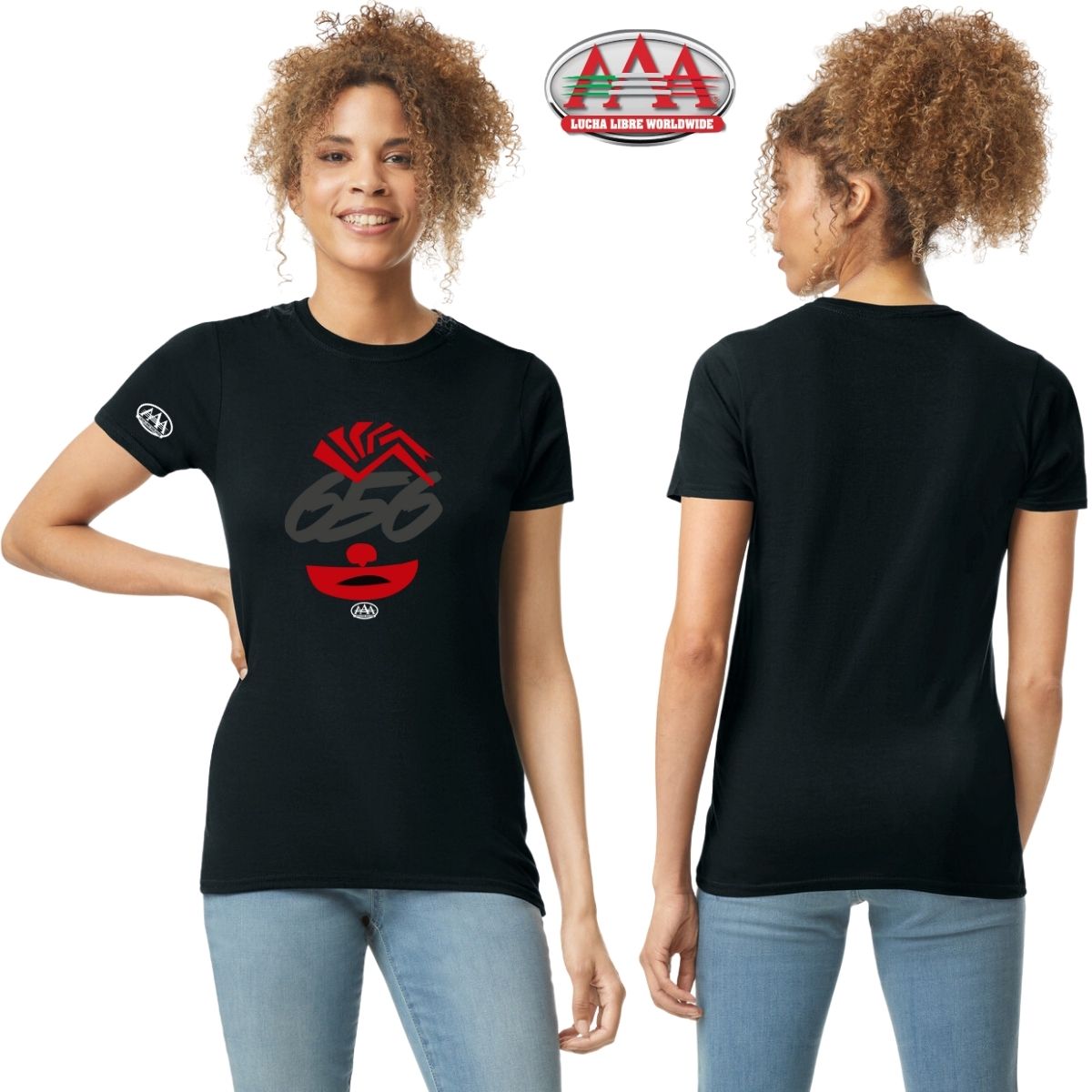 Jersey Playera Lucha Libre AAA Mujer Luchadores 656 Pagano