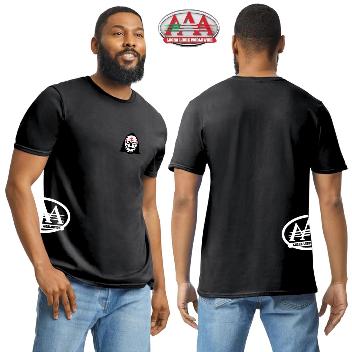 Playera Deportiva Hombre Lucha Libre AAA La Parka Escudo