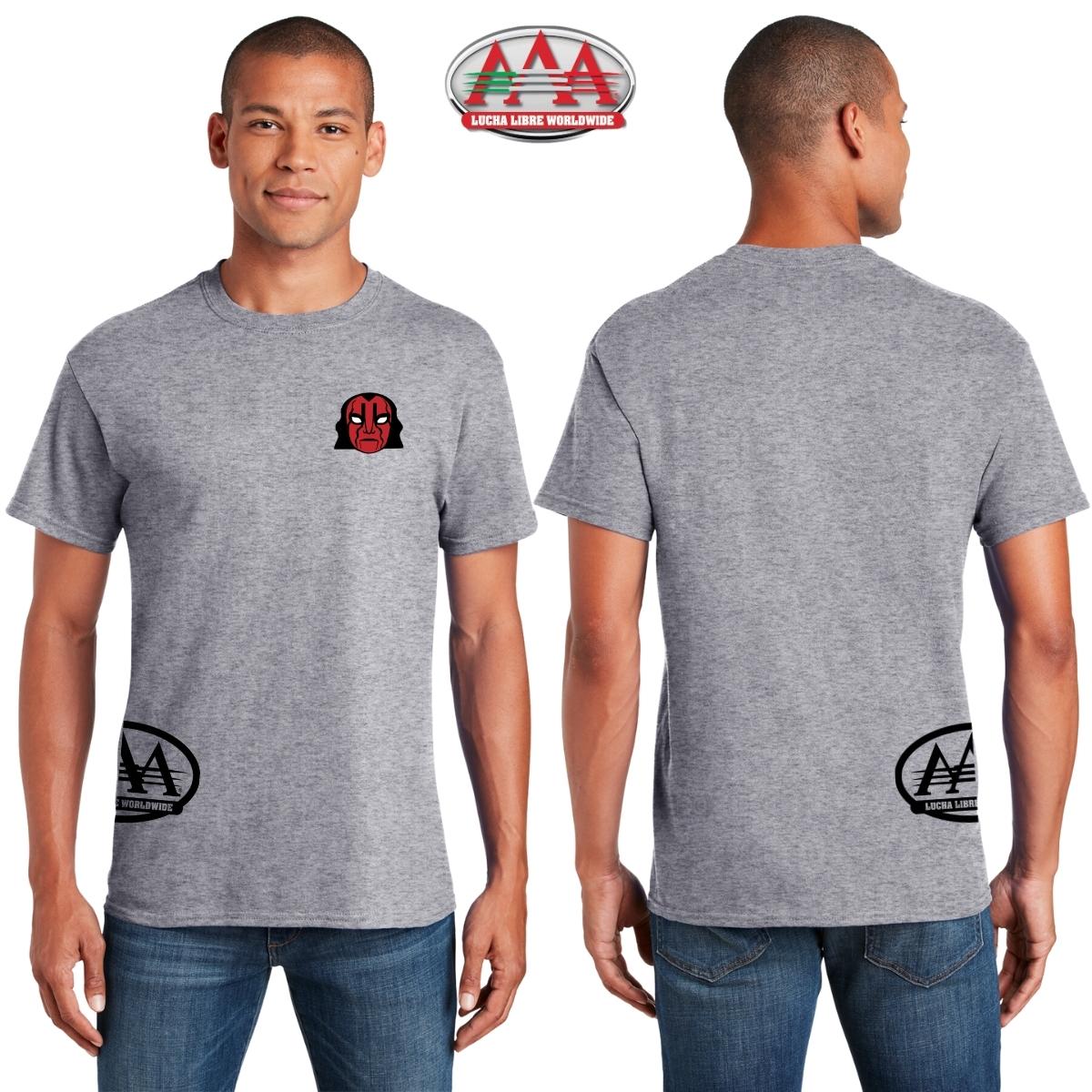 Playera Deportiva Hombre Lucha Libre AAA Chessman Escudo