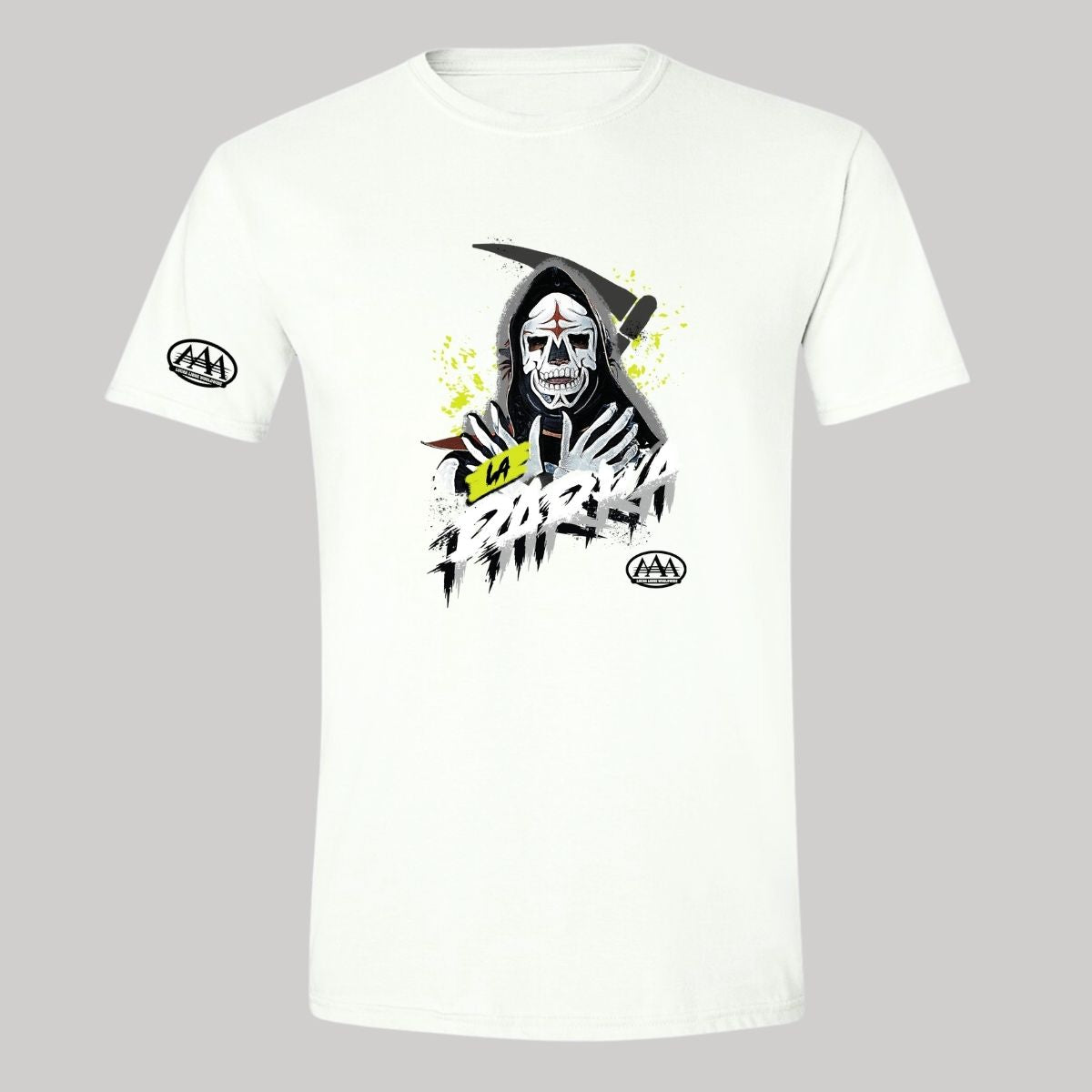 Playera Deportiva Hombre Lucha Libre AAA Luchador La Parka