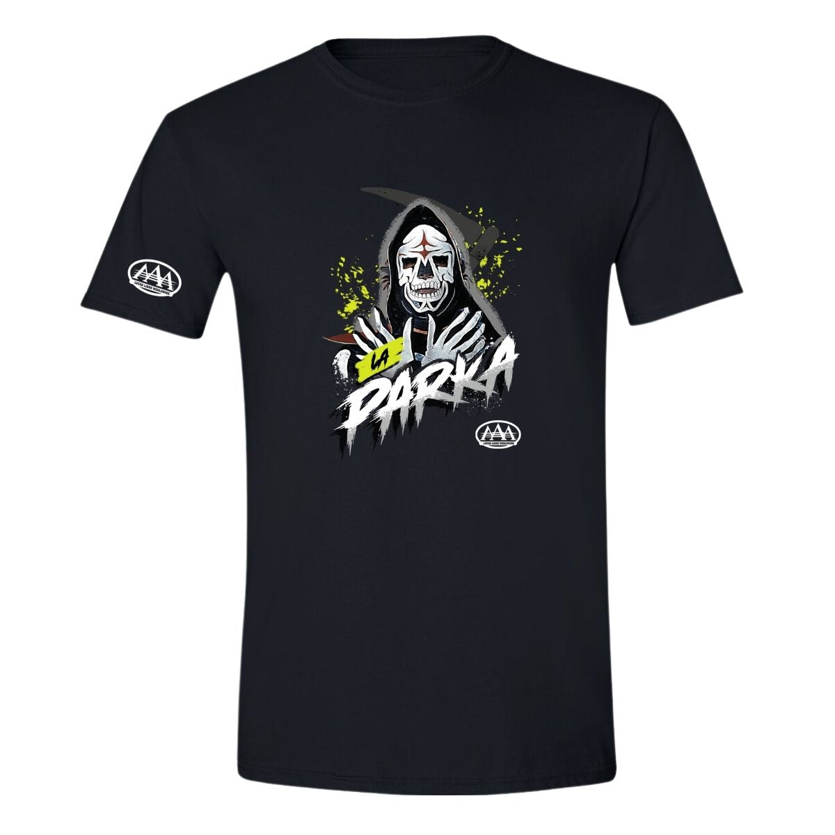 Playera Deportiva Hombre Lucha Libre AAA Luchador La Parka