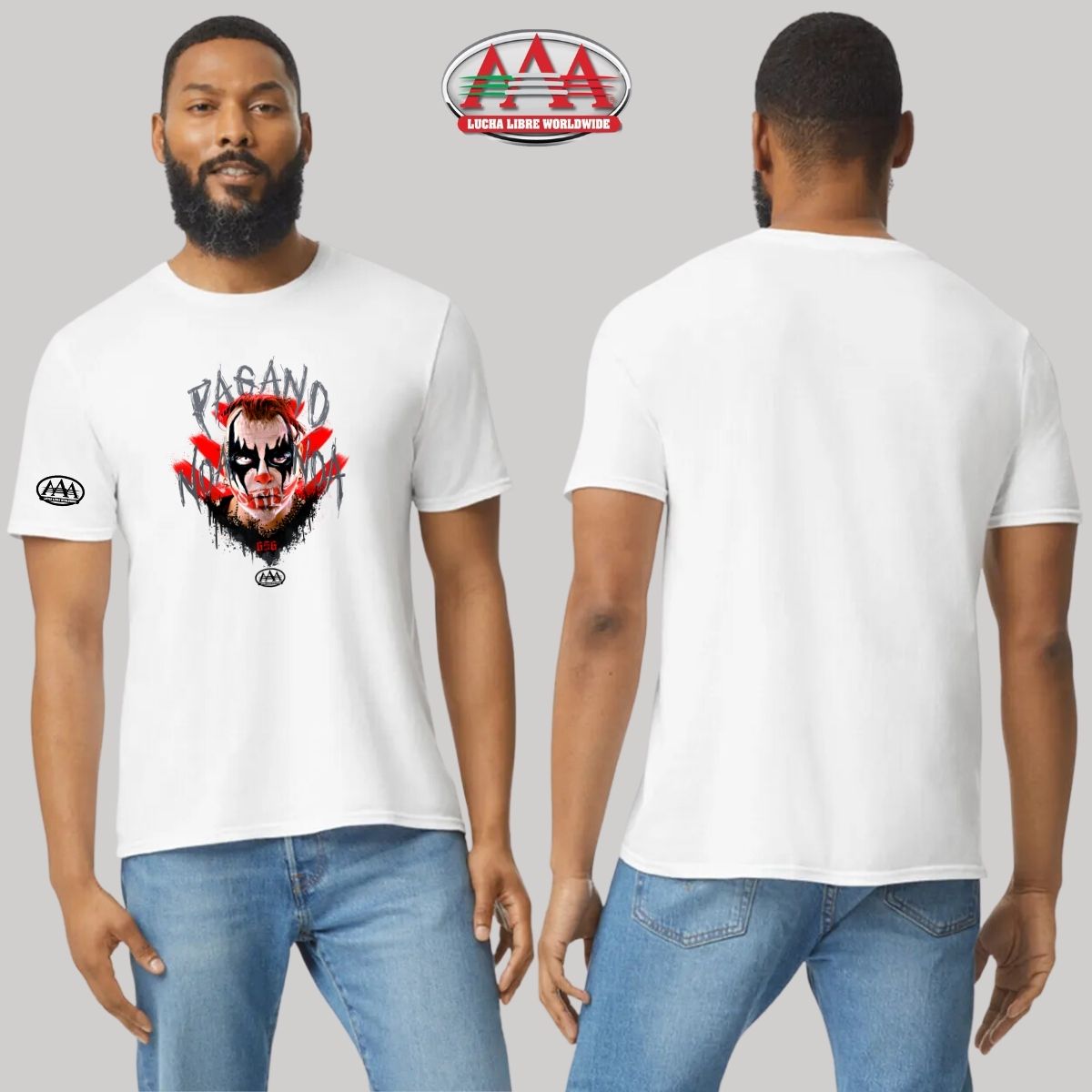 Jersey Playera Lucha Libre AAA Hombre Luchadores Pagano