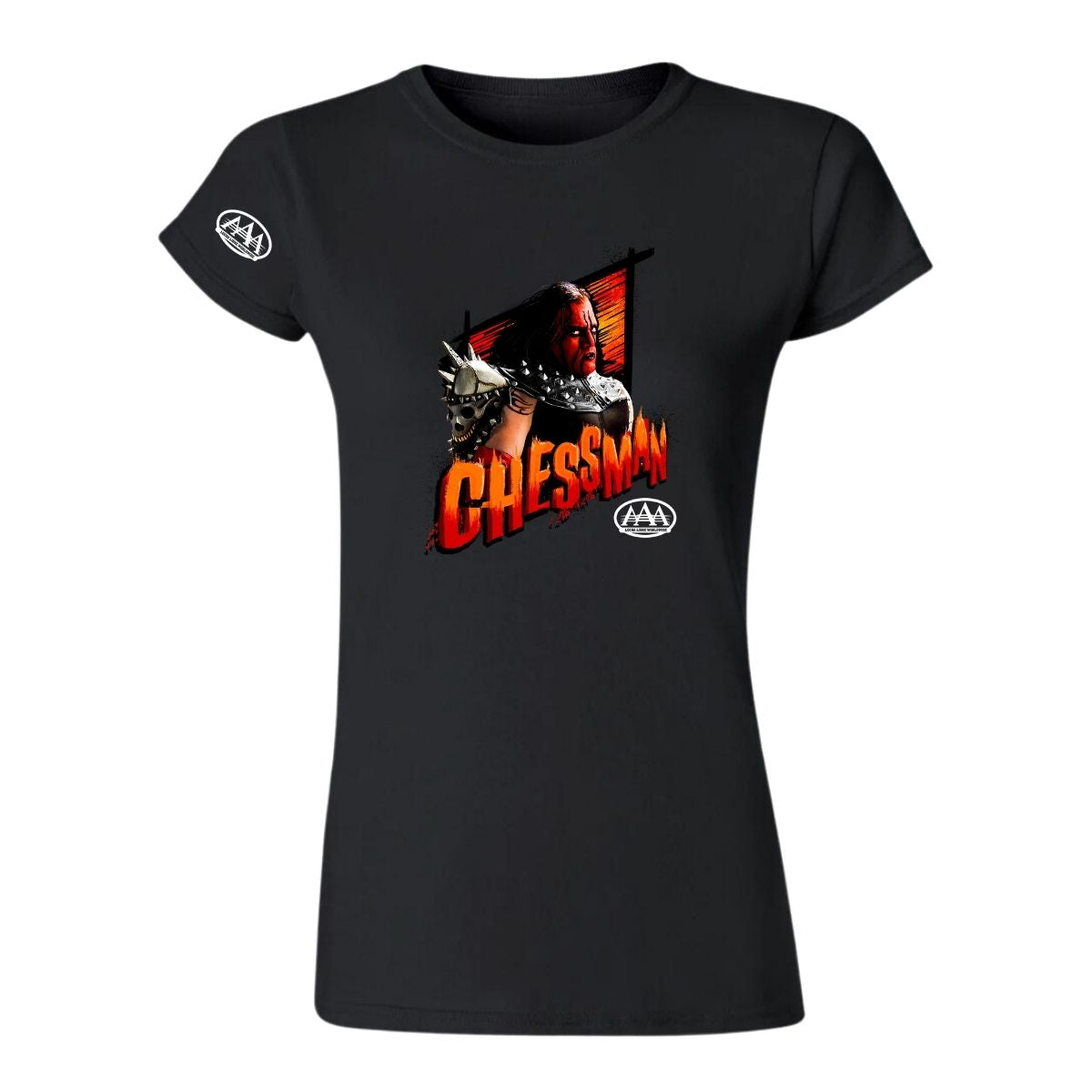 Playera Deportiva Mujer Lucha Libre AAA Luchadores Chessman