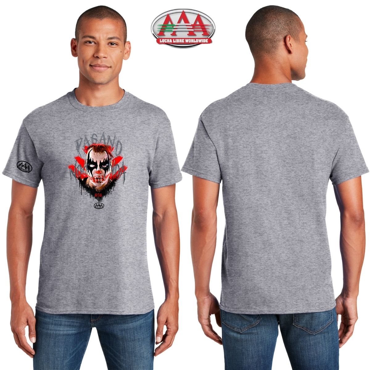 Jersey Playera Lucha Libre AAA Hombre Luchadores Pagano