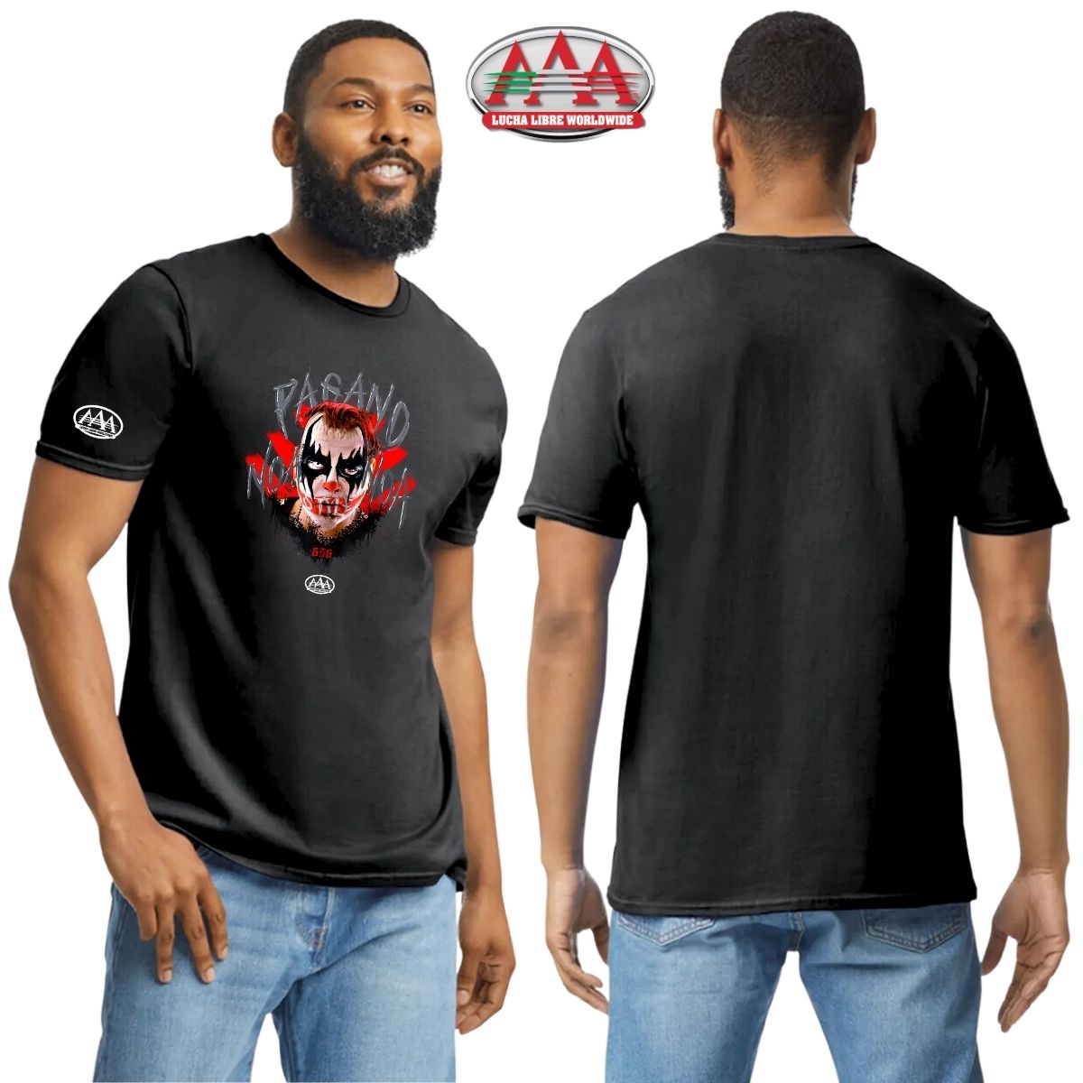 Jersey Playera Lucha Libre AAA Hombre Luchadores Pagano