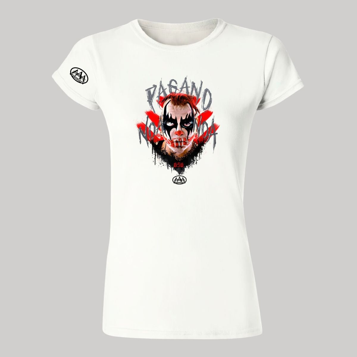 Playera Deportiva Mujer Lucha Libre AAA Luchadores Pagano