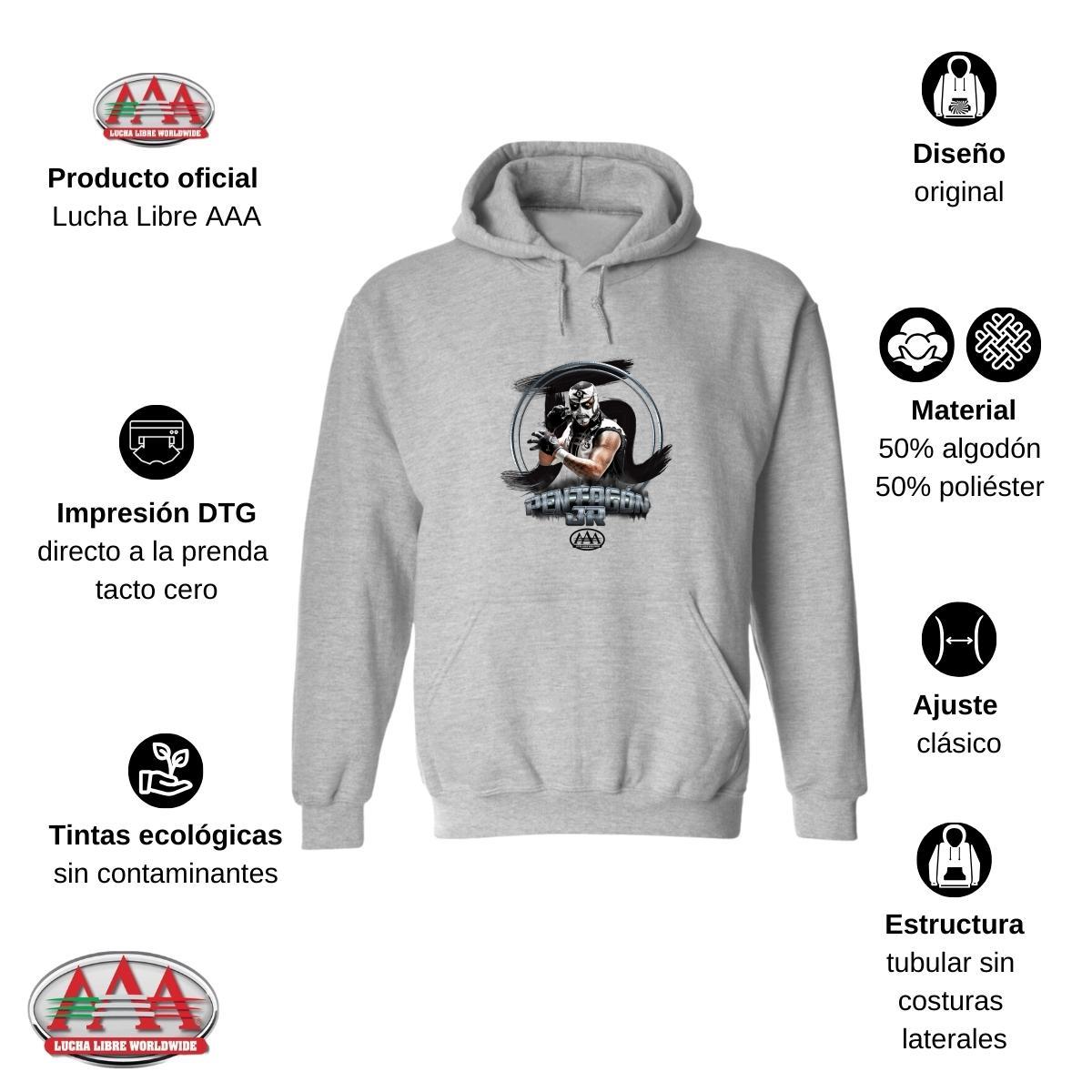 Sudadera Hombre Hoodies  Lucha Libre AAA Pentagón Jr