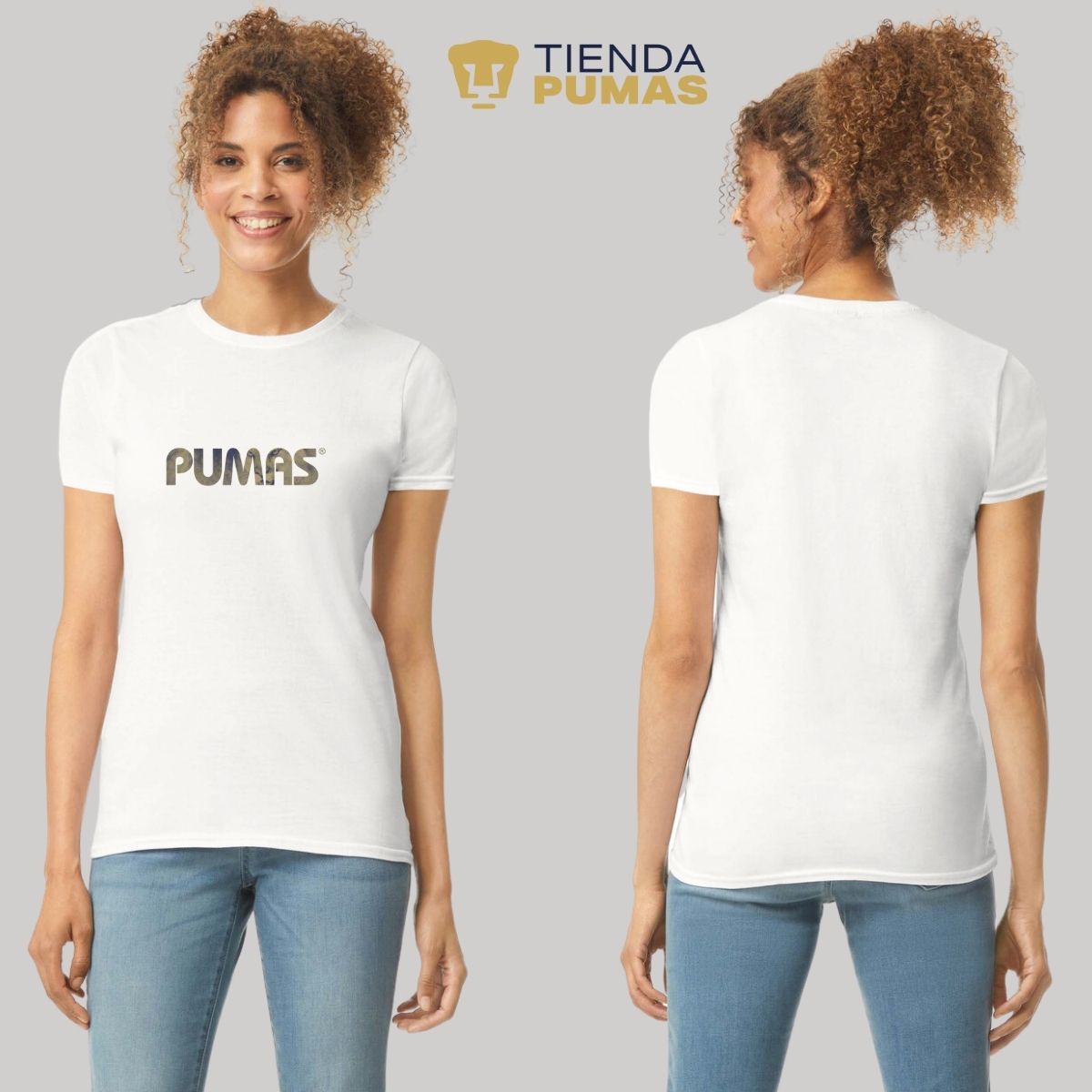 Playera Mujer Pumas UNAM Fusión