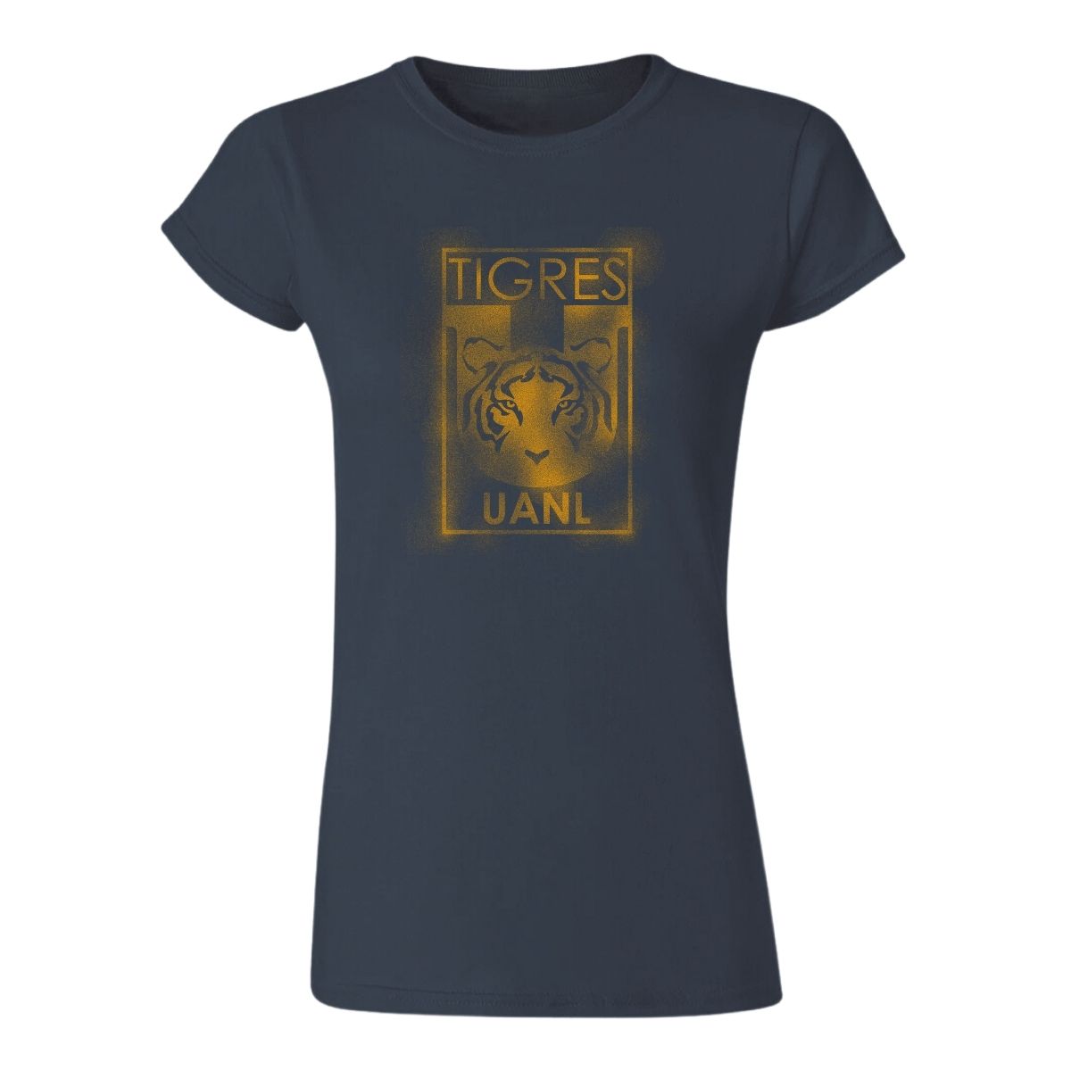 Playera Mujer Tigres UANL Escudo Difuminado