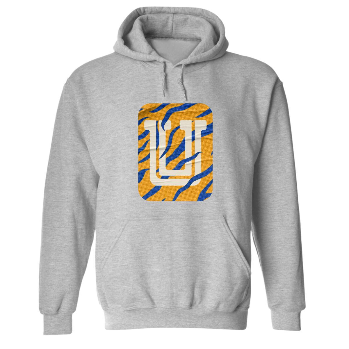 Sudadera Mujer Hoodie  Tigres UANL U Rayas