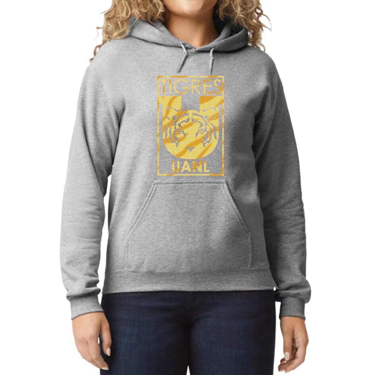 Sudadera Mujer Hoodie  Tigres UANL Escudo