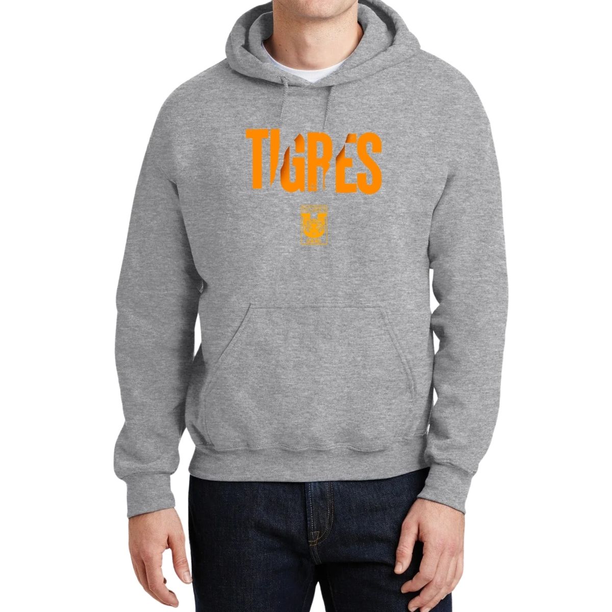 Sudadera Hombre Hoodies  Tigres UANL Escudo UANL