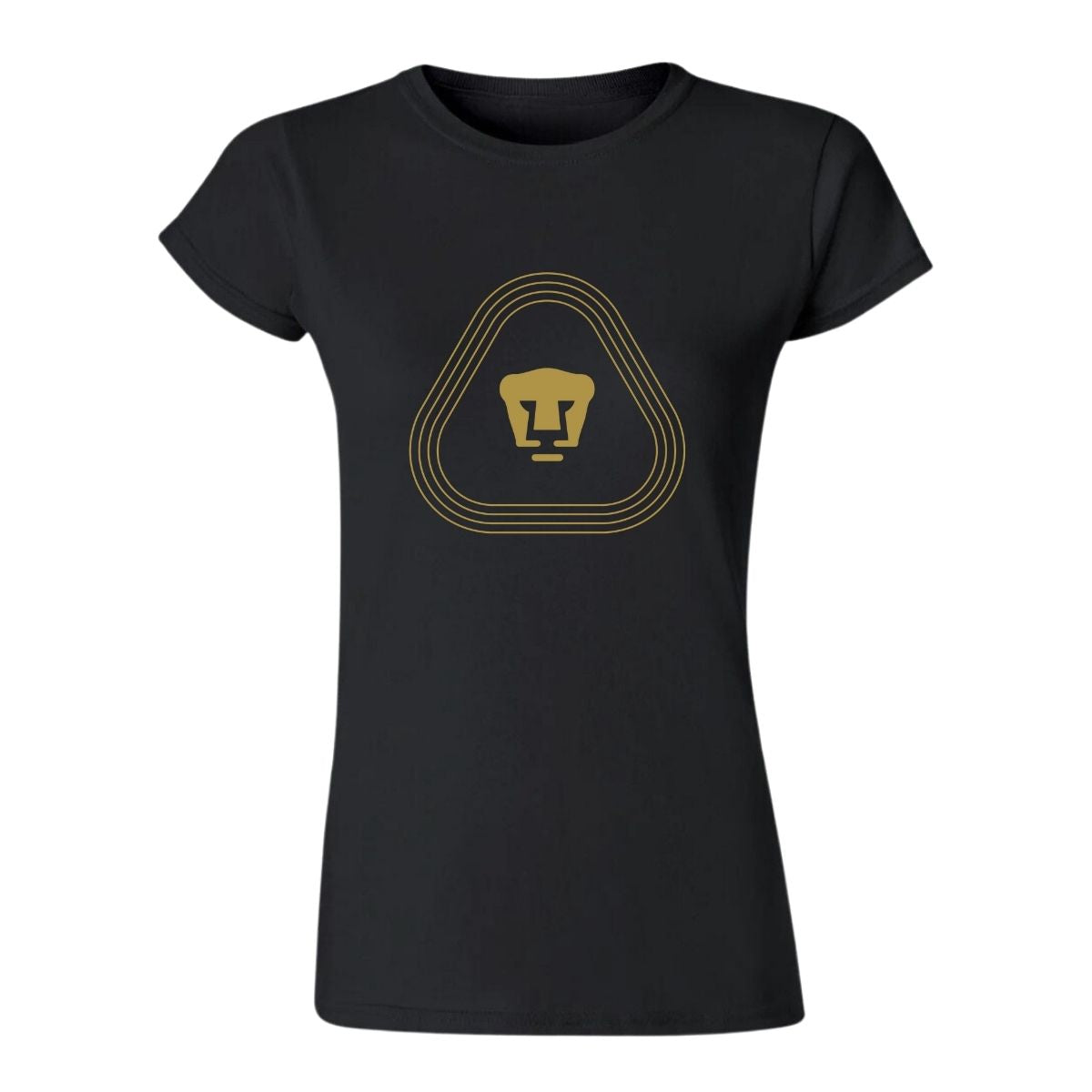 Playera Mujer Pumas UNAM Logo Líneas