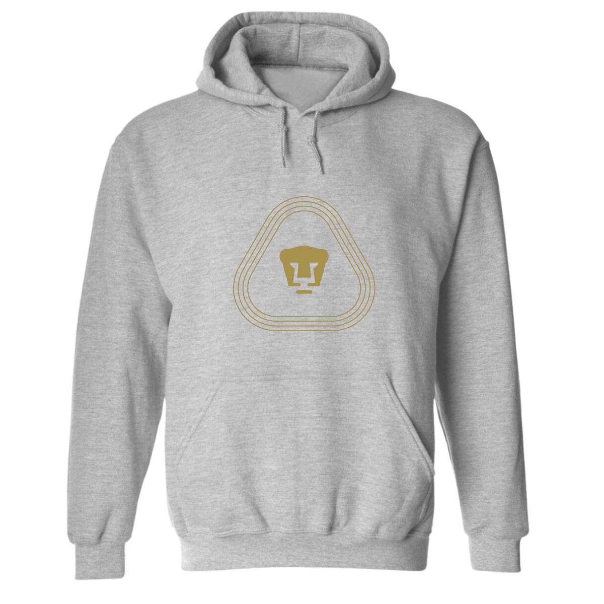 Sudadera para Hombre Hoodie Pumas UNAM Logo Líneas