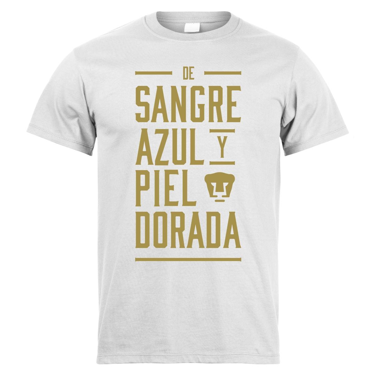 Playera Pumas UNAM Hombre De Sangre Azul OD76967