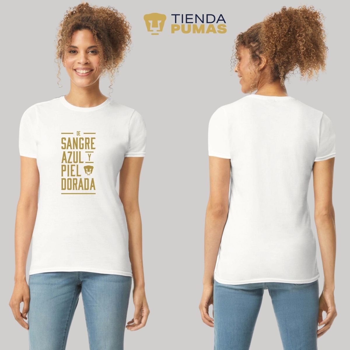 Playera Mujer Pumas UNAM De sangre azul