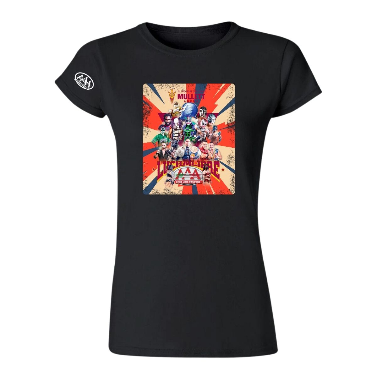 Jersey Playera Lucha Libre AAA Mujer Mexicana Mullett Arena